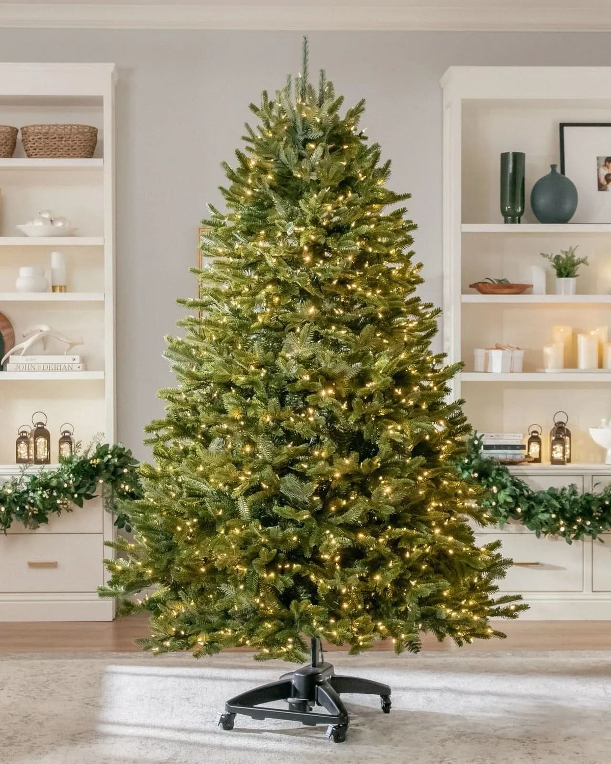 Árvore de Natal  e Micro LEDs Embutidos